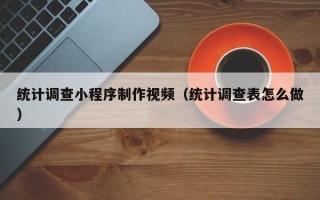 辽阳统计调查小程序制作视频（统计调查表怎么做）